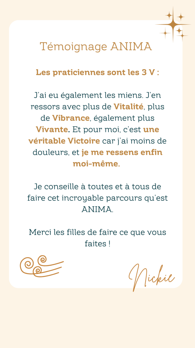 Témoignage ANima N2